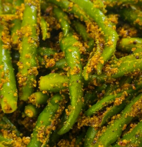 Green Chilli Pickle ranipokhari rishikesh dehradun